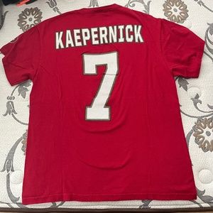 San Francisco 49ers COLIN KAEPERNICK T Size Large